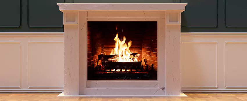 Decorative Electric Fireplace Installation in Four Corners, Florida