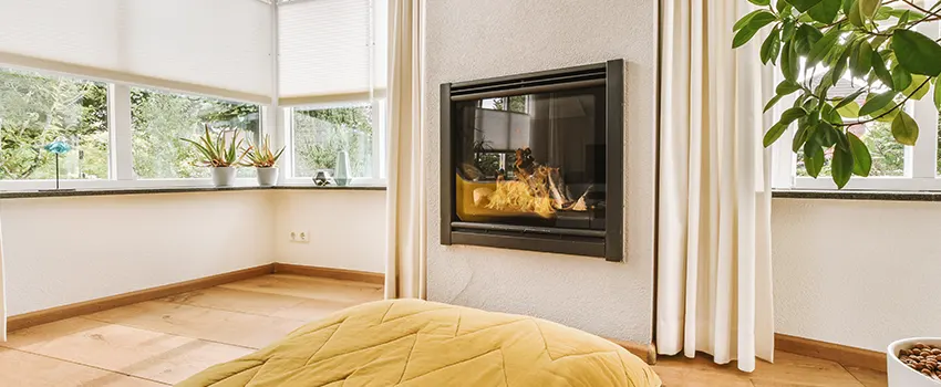Residential Fireplace Ceramic Glass Installation in Four Corners, FL