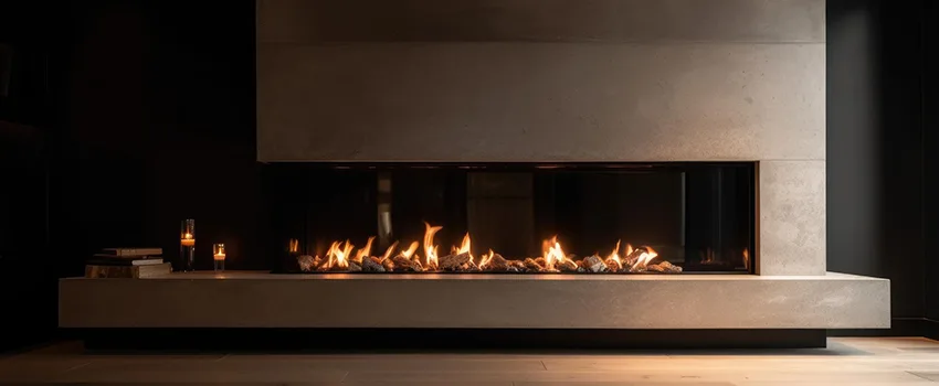 Gas Fireplace Ember Bed Design Services in Four Corners, Florida