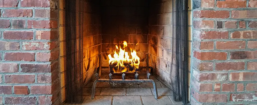 Repairing Damaged Fireplace Tiles in Four Corners, Florida