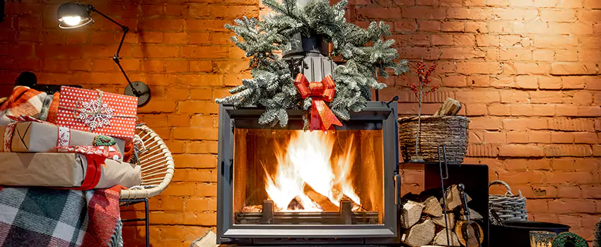 Travis Industries Linear Gas Fireplace Installation in Four Corners, Florida