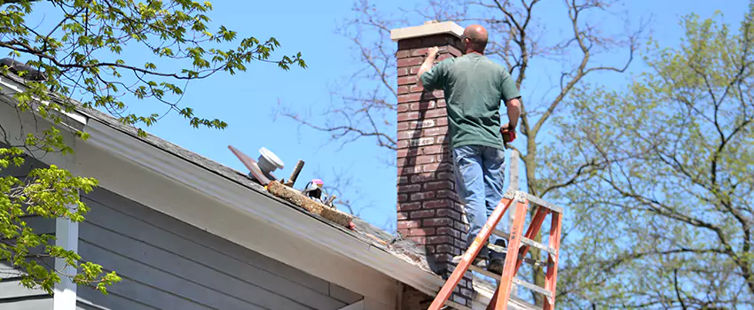Vinyl and PVC Chimney Flashing Installation in Four Corners, FL