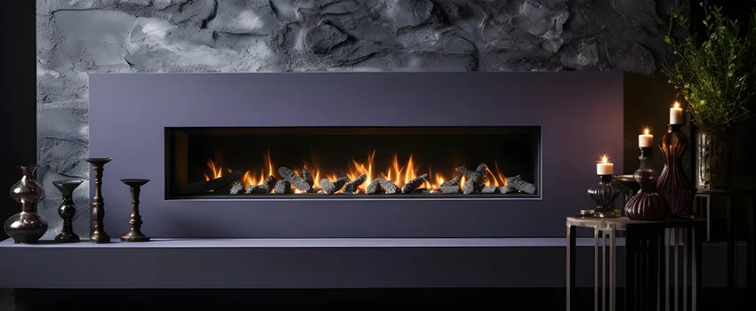 Ember Bed for Ventless Gas Fireplace in Four Corners, FL