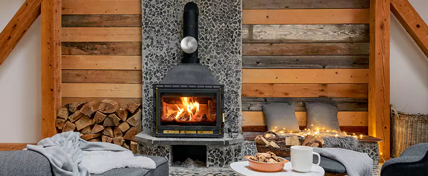Thelin Hearth Products Direct Vent Gas Stove Fireplace Inspection in Four Corners, Florida